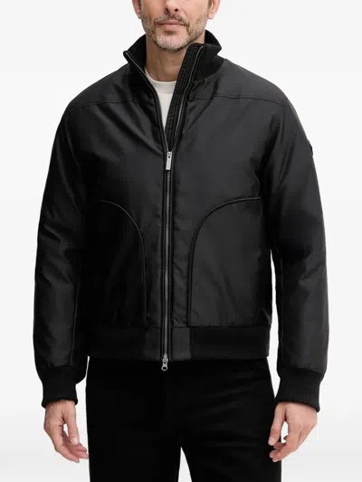 Colmar Zip-up Collar Jacket In Black