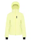Colmar Zip-up Hooded Performance Jacket In Yellow