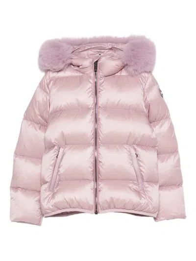 Colmar Kids' Zip-up Padded Jacket In Purple