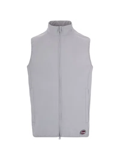 Colmar Zip-up Sleeveless Gilet In Gray