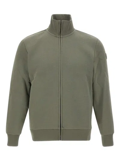 Colmar Zip-up Sweatshirt In Green