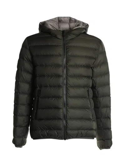 Colmar Zipped Hooded Padded Jacket In Green