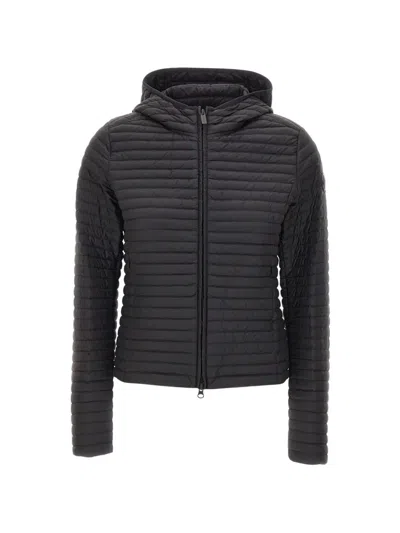 Colmar Zipped Puffer Jacket In Black