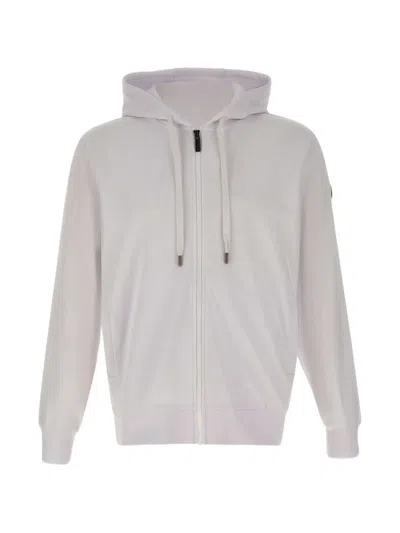 Colmar Zip-up Drawstring Hooded Jacket In White