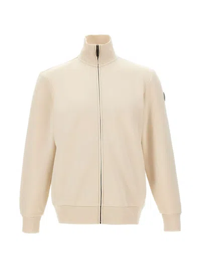 Colmar Zip-up High-neck Cardigan In Neutral