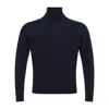 Colombo Blue Cashemere Sweater In Blue