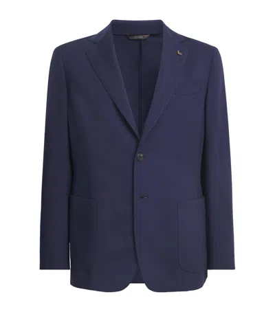 Colombo Cashmere 4.0 Robert Blazer In Navy