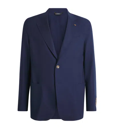 Colombo Cashmere Blazer In Blue