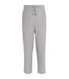 Colombo Cashmere Fleece Trousers In Gray