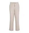 Colombo Cashmere-linen Trousers In Neutral