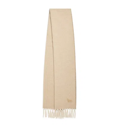 Colombo Cashmere Scarf In Beige