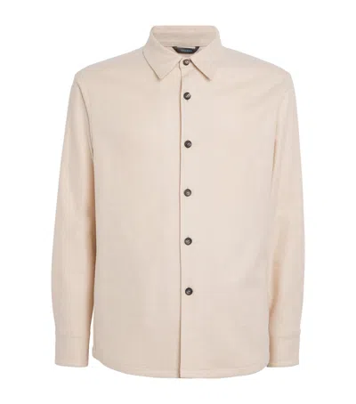 Colombo Cashmere Shirt In Neutral