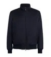 Colombo Cashmere-silk Jacket In Blue