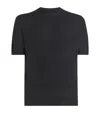Colombo Cashmere-silk T-shirt In Black