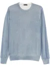 Colombo Klassischer Kaschmirpullover In Blau