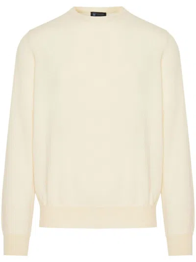 Colombo Cashmere Jumper In Neutrals