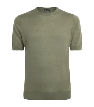Colombo Cashmere T-shirt In Green