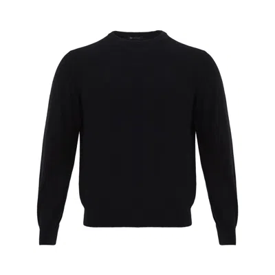 Colombo Kid Cashmere Sweater In Black