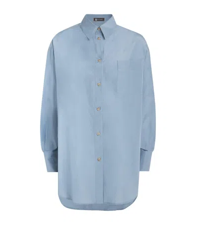 Colombo Cotton-silk Shirt In Pink