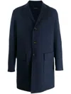 Colombo Notched-collar Single-breasted Coat