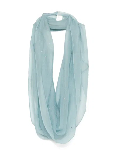 Colombo Embellished Scarf In Blue