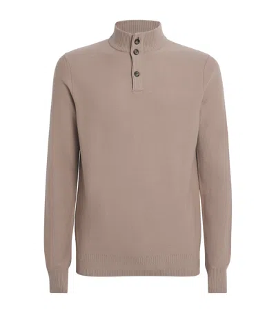 Colombo Kid Wool Sweatshirt In Neutral