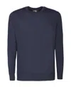 Colombo Long-sleeved Knitted Pullover In Black