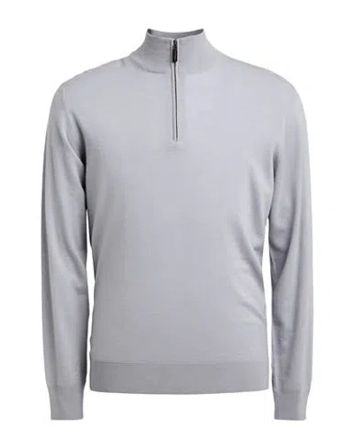 Colombo Man Turtleneck Grey Size 48 Wool