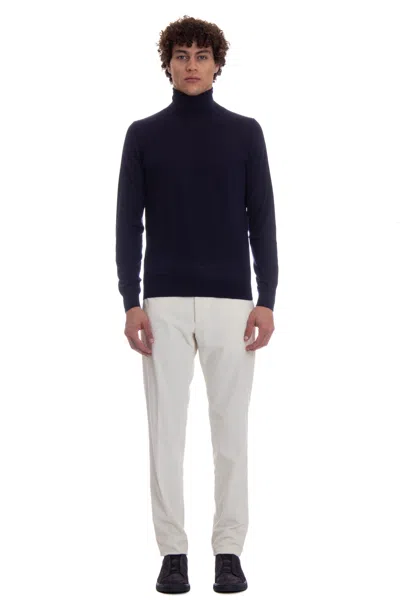 Colombo Men's Cozy Sweater For Fw24 In Blue