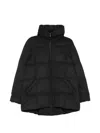 Colombo Quilted-pattern Jacket In Black