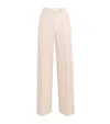 Colombo Silk-cashmere Wide-leg Trousers In Pink