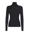 Colombo Ultra-fine Kid Cashmere Rollneck Sweater In Black