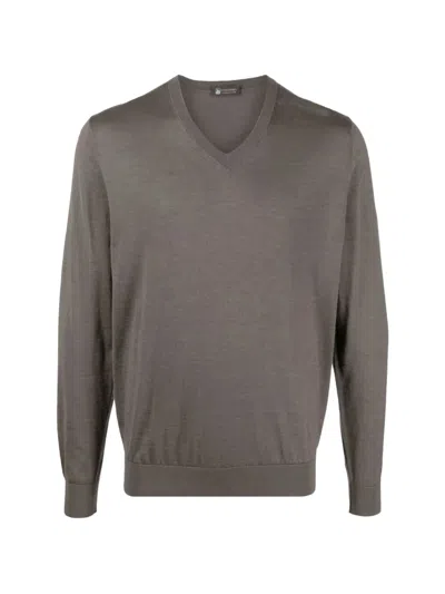 Colombo 85047 Cashmere Silk Jumper In Gray
