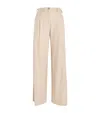 Colombo Wide-leg Trousers In Neutral