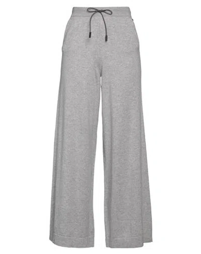 Colombo Woman Pants Grey Size 14 Baby Cashmere In Gray