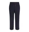 Colombo Wool Drawstring Sweatpants In Blue