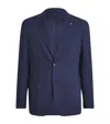 Colombo Ultralight Cashmere Blazer In Blue