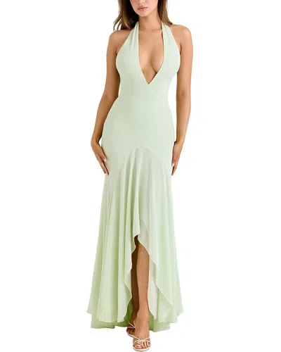 Colon Diana Maxi Dress In Green