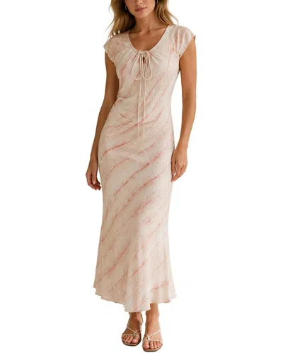 Colon Diana Maxi Dress In Neutral