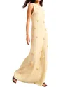 Colon Diana Maxi Dress In Neutral