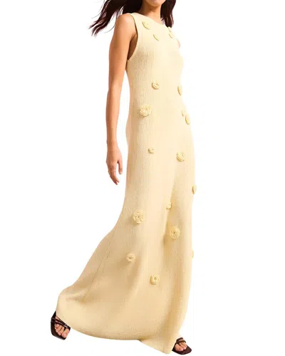 Colon Diana Maxi Dress In Neutral