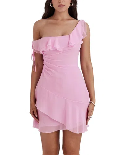 Colon Diana Mini Dress In Pink