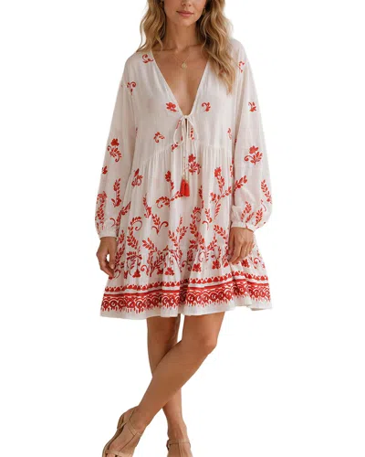 Colon Diana Mini Dress In Multi