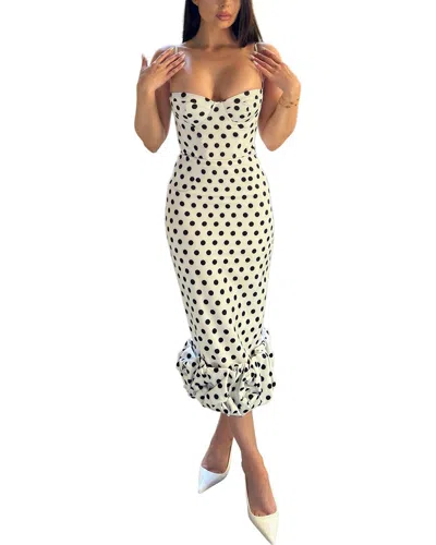 Colon Diana Mini Dress In White