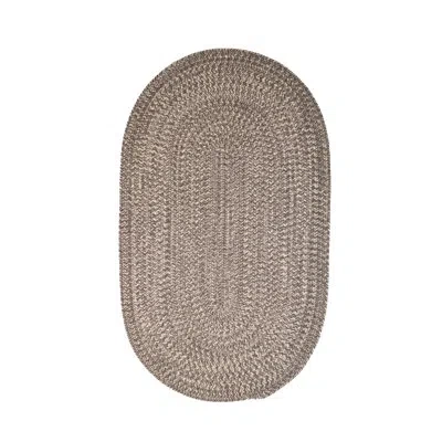 Colonial Mills All - Natural Woven Tweed Indoor Rug2 In Dark Gray