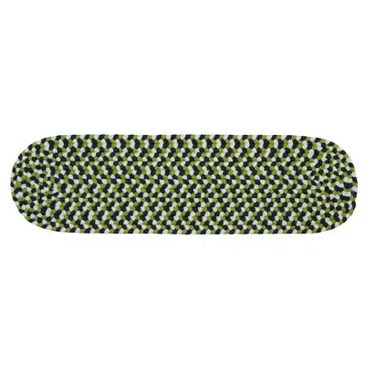 Colonial Mills Carousel Collection Braided Stair Treads - 8" X 28" In Navy
