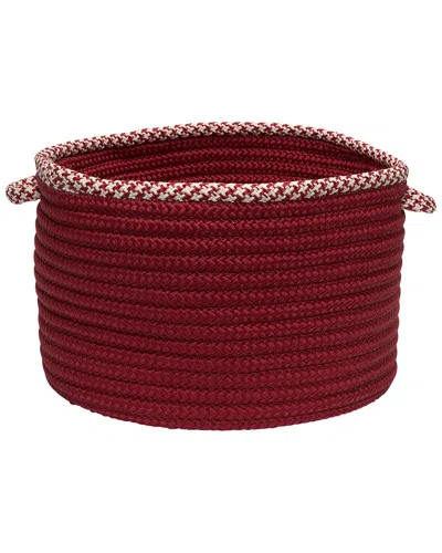 COLONIAL MILLS DNU UNPROFITABLE HOUNDSTOOTH BRIGHT EDGE 10IN BASKET