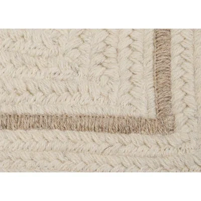Colonial Mills Fike 100% Wool Reversible Area Rug - Canvas