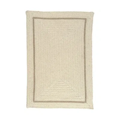 Colonial Mills Fike 100% Wool Reversible Area Rug - Canvas In Canvas;canvas