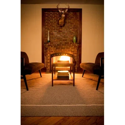 Colonial Mills Fike 100% Wool Reversible Area Rug - Rockport Gray